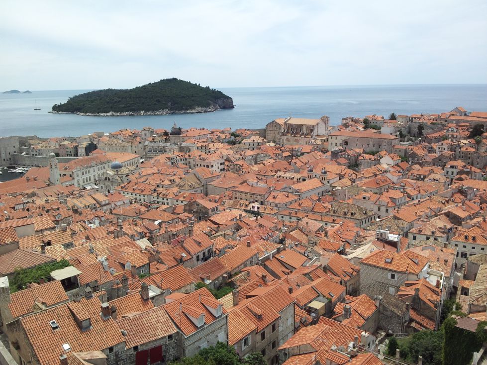 Dubrovnik von Oben