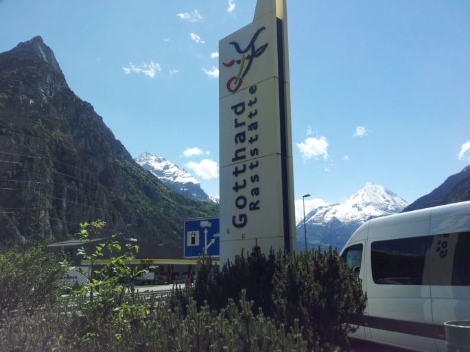 Vor dem Gotthard